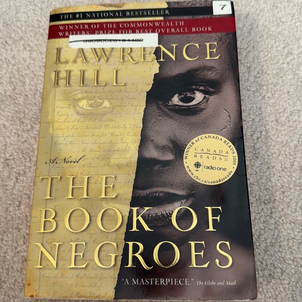 The Book of Negroes by Lawrence Hill *library stock*
